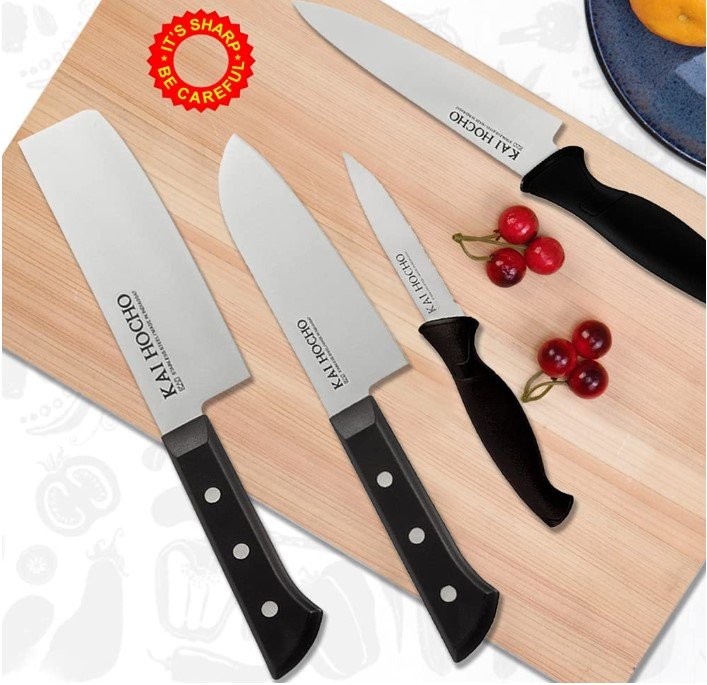 KAI Premium Kitchen Knife Set of 4