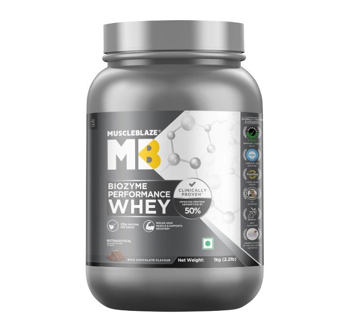 MuscleBlaze Biozyme Performance Whey