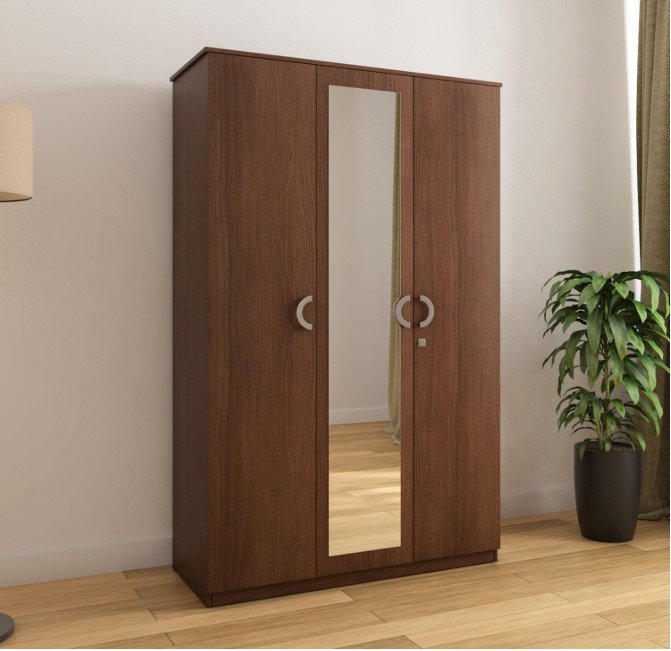 Nilkamal Massif 3-Door Wardrobe