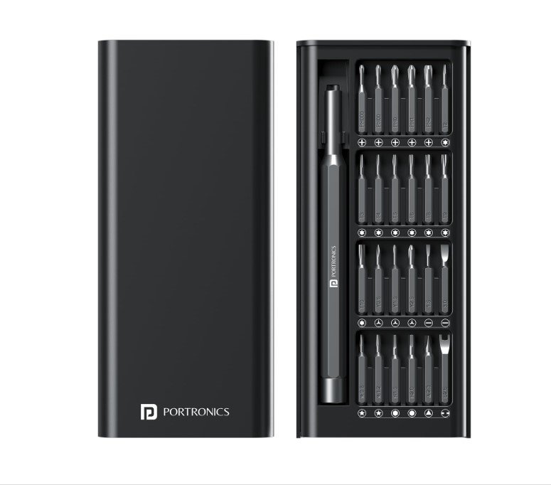 Portronics Bit Box 24-in-1 Screwdriver Kit